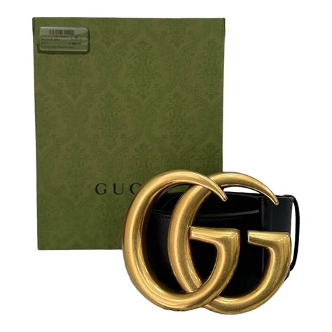 fibbia cintura gucci vintage|Cintura Gucci Snake Marmont GG Nera For Sale at 1stDibs.